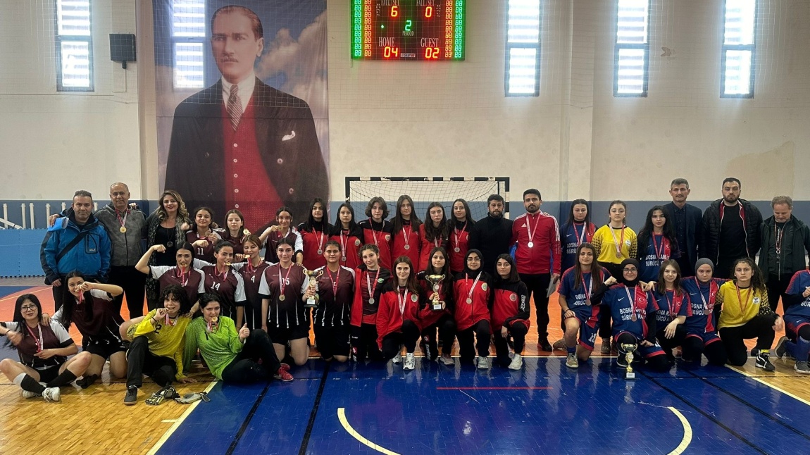 Kız Futsal da Konya Şampiyonu Olduk